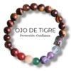 6 pulsera de ojo de tigre