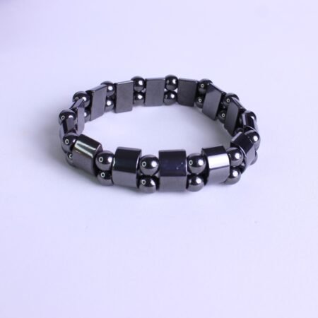 Pulsera de Hematita Natural Rectángulos