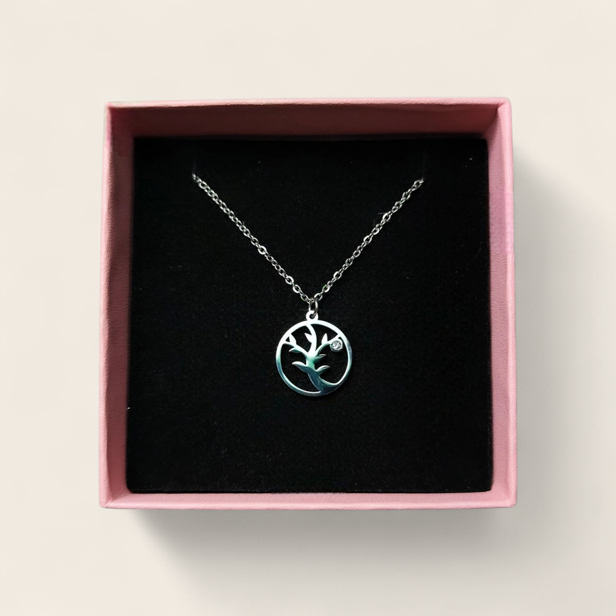 collar-arbol-vida (2) Collar plateado del árbol de la vida