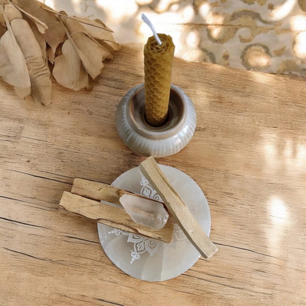 velas de miel de abeja