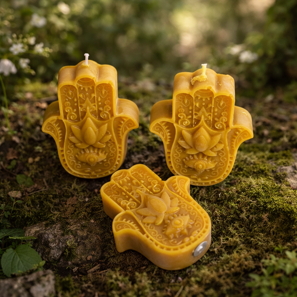 Velas-Hamsa-en-un-entorno-natural
