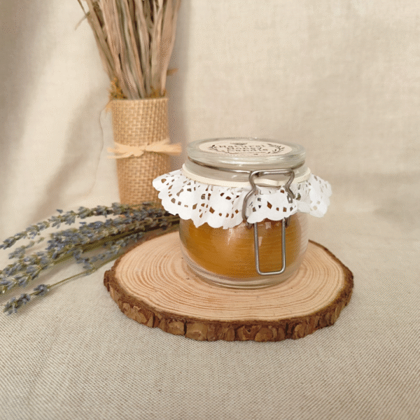 vela artesanal de cera de abeja