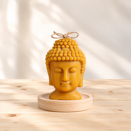 VELA DE CERA DE ABEJA BUDA
