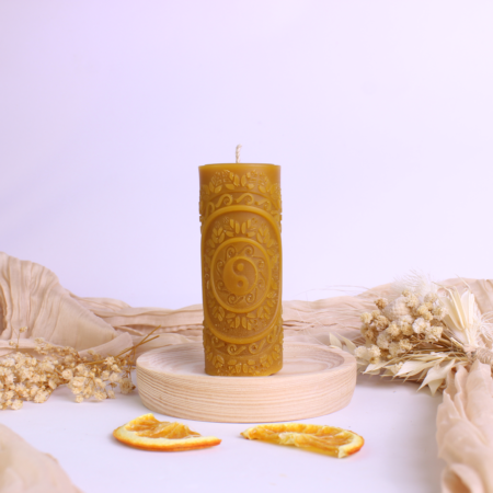 vela de miel Yin Yang