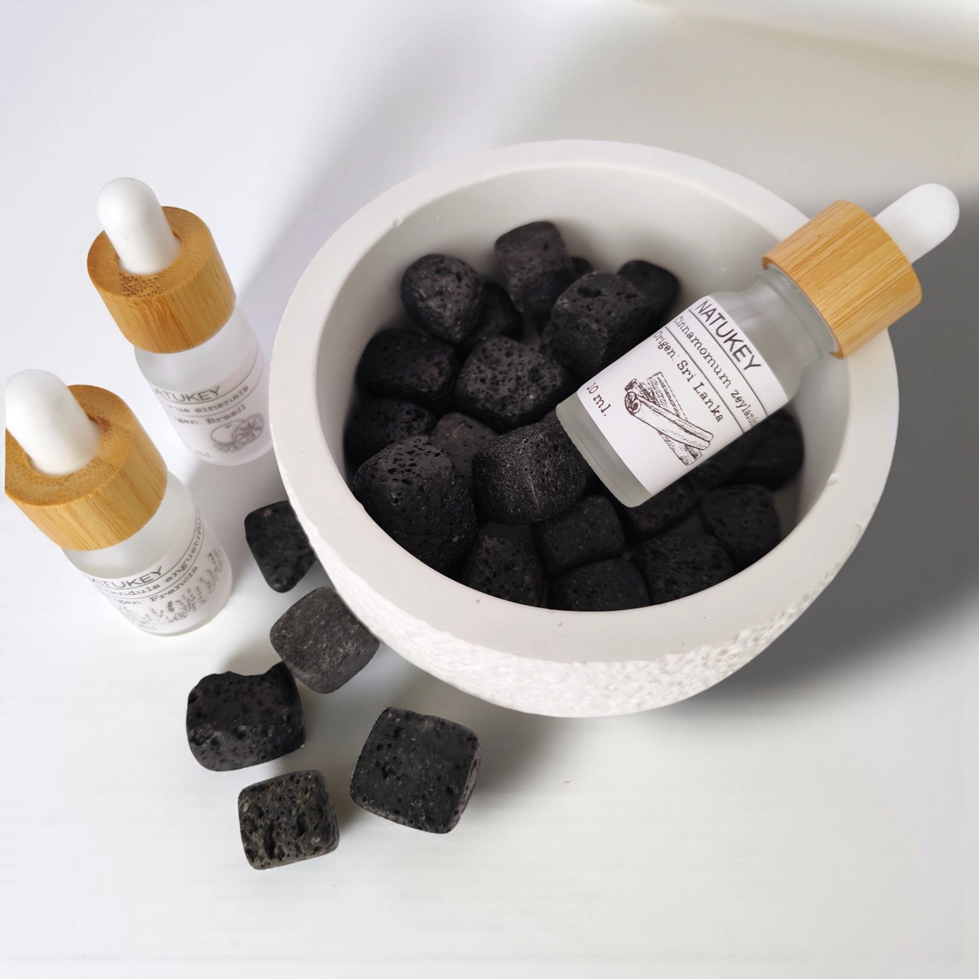 difusor roca volcánica