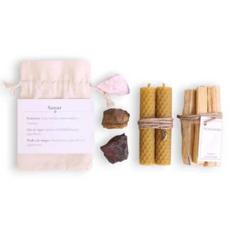 Ritual velas de miel Bienestar - Sanar