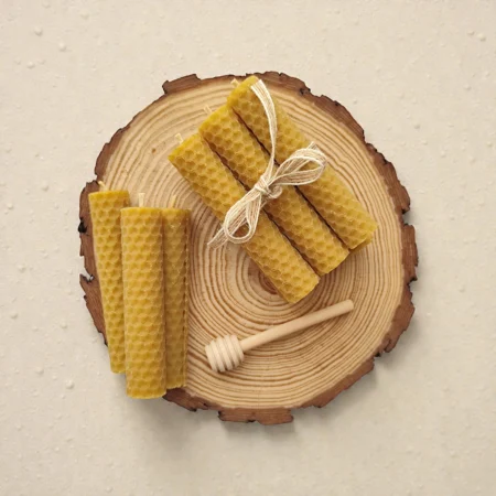 velas de miel pack de 6