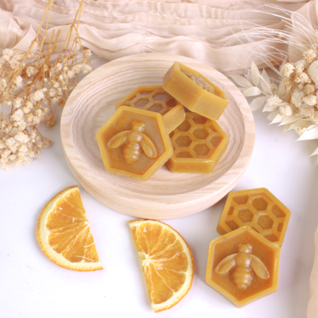 Wax melts cera de abeja 100% - Aroma sándalo y Nag Champa