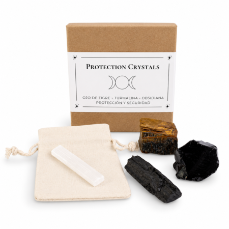 kit de piedras sanadoras para protección