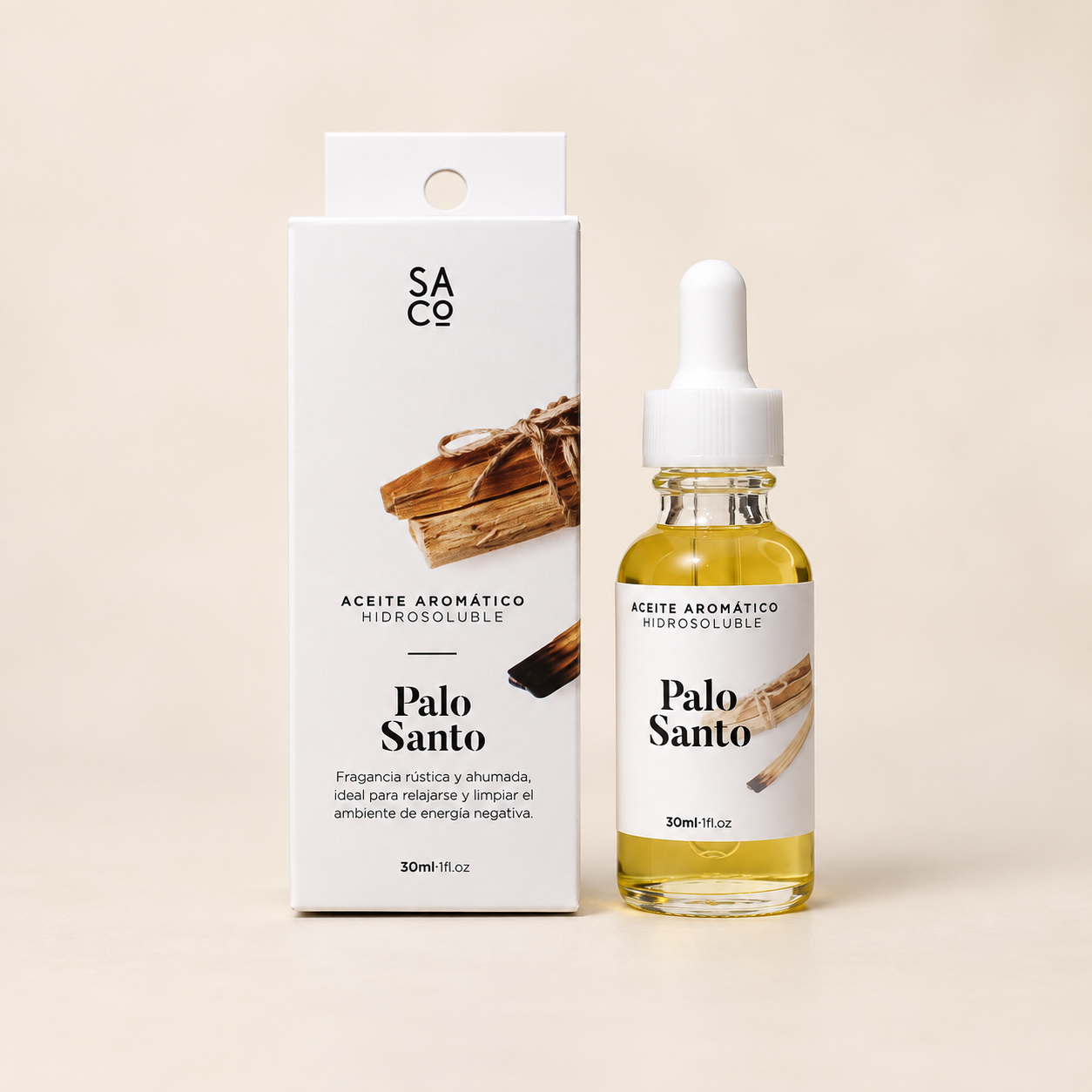 Aceite de Palo Santo Minimalista