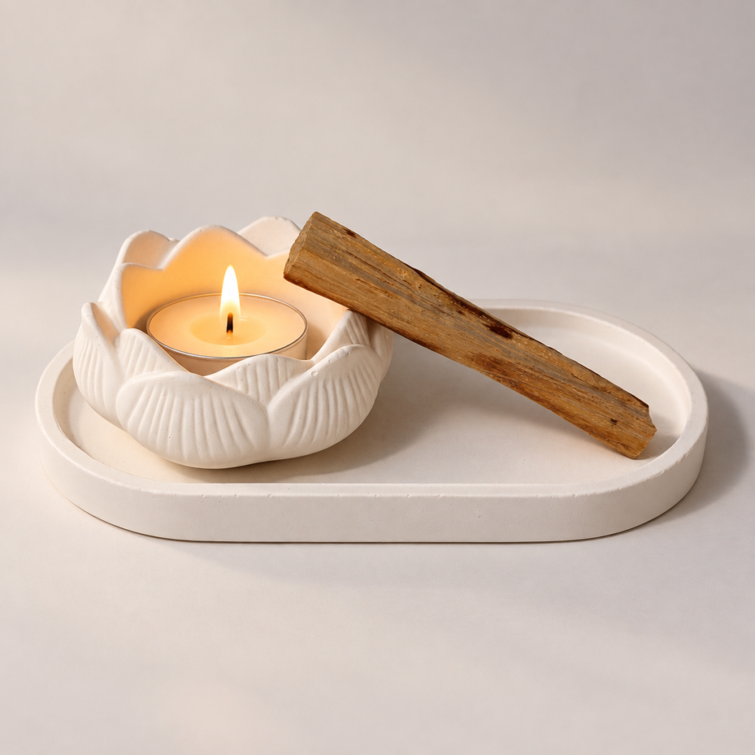 quemador de palo santo